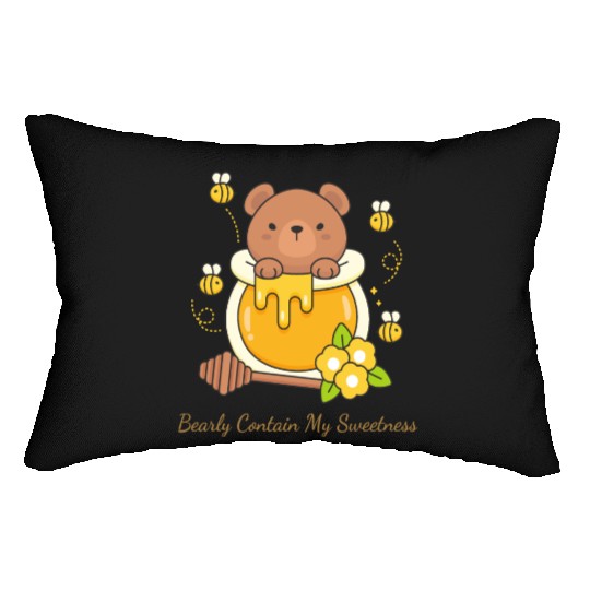Bearly Contain My Sweetness Lumbar Pillows