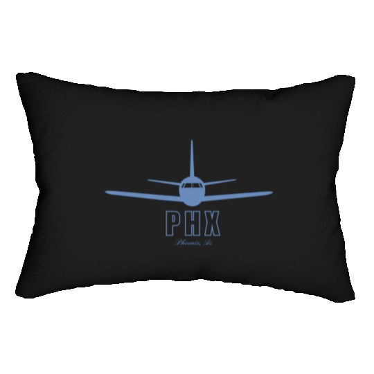 Phoenix Arizonna AZ Airport Code PHX Lumbar Pillows