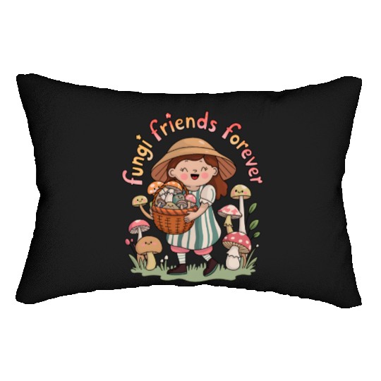 Fungi Friends Forever Lumbar Pillows