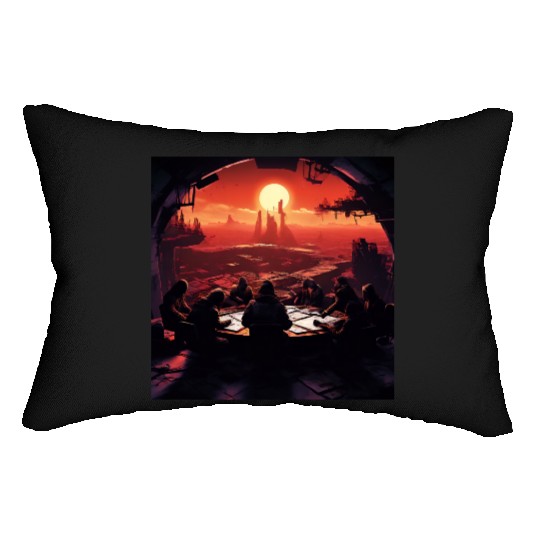 A Group of Rebels Lumbar Pillows