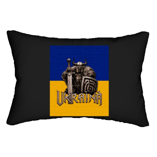 Embrace Your Warrior Heritage, Ukrainian Pride Lumbar Pillows
