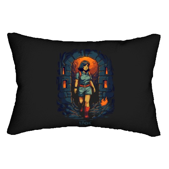 Explore the Dungeon with Dora Lumbar Pillows