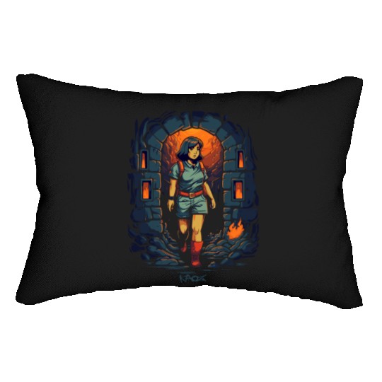 Explore the Dungeon with Dora Lumbar Pillows