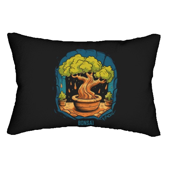 Bonsai Tree Lumbar Pillows