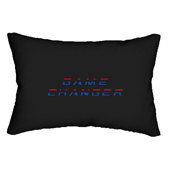 Game Changer logo Lumbar Pillows