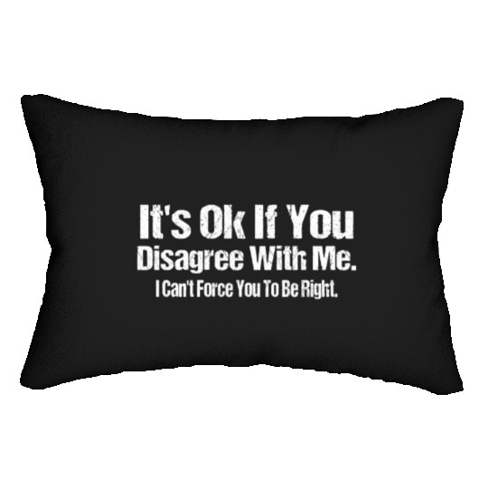 Graphic Novelty Humour Fun Lumbar Pillows