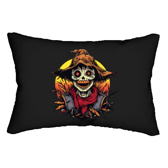 Cartoon Horror Scarecrow Lumbar Pillows
