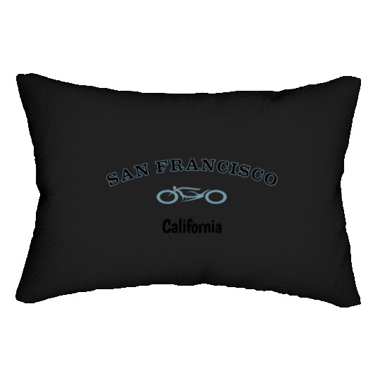 San Francisco California RCC - Rider CityClub Lumbar Pillows