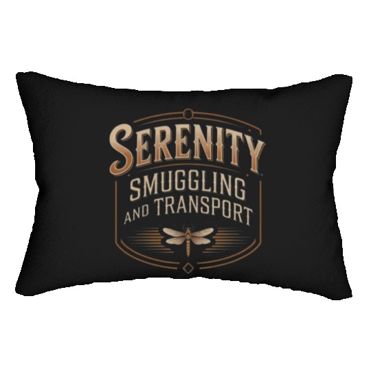 Vintage Serenity Smuggling And Transport Firefly Lumbar Pillows