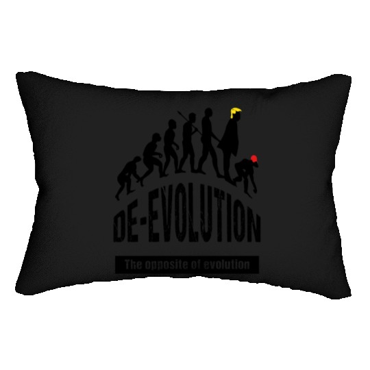 De-Evolution of Maga Republican Lumbar Pillows