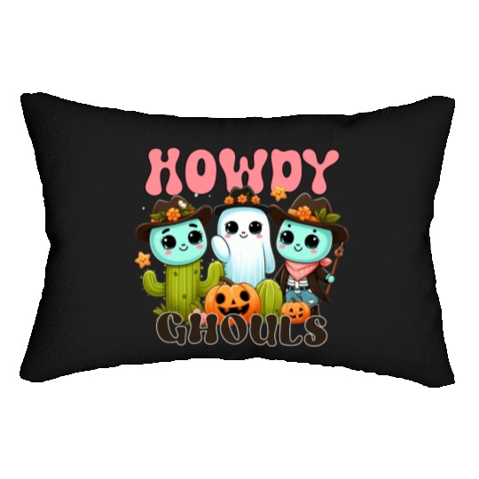 Howdy Ghouls Lumbar Pillows