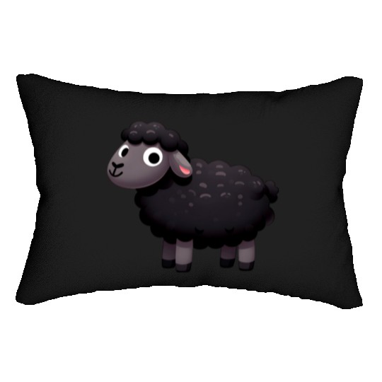 BLACK SHEEP for the Black Sheep of the family! Lumbar Pillows