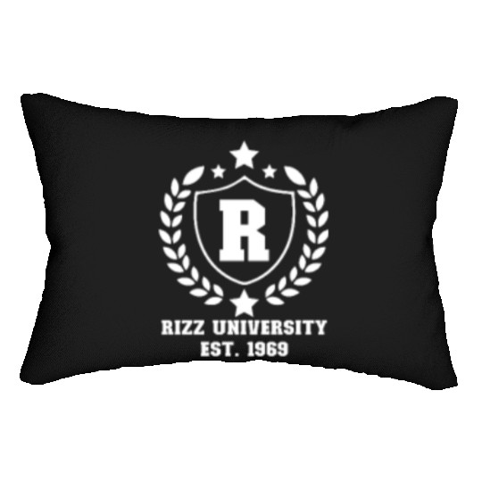 Rizz University Est. 1969 Rizz Academy Rizzlerrizz Lumbar Pillows
