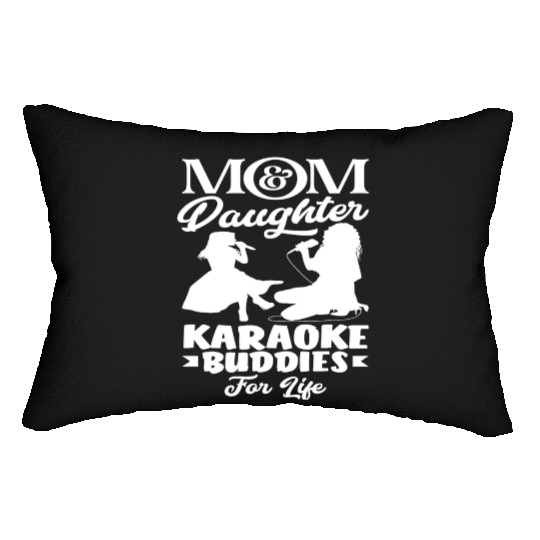 Mom And Daughter Karaoke Friends Forever Lumbar Pillows