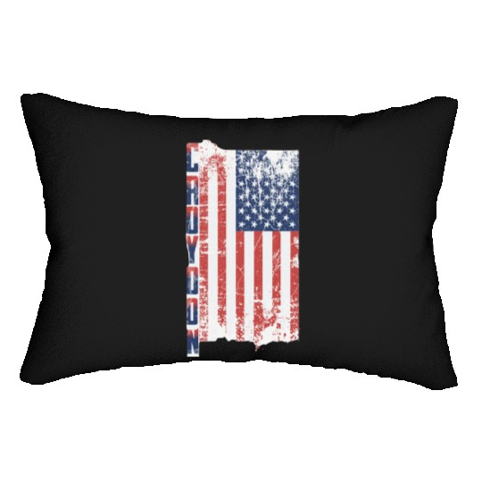 UNION JACK FLAG UNITED KINGDOM GREAT BRITAIN ENGLA Lumbar Pillows