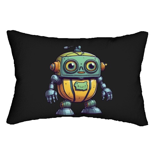 Robot Melon Lumbar Pillows