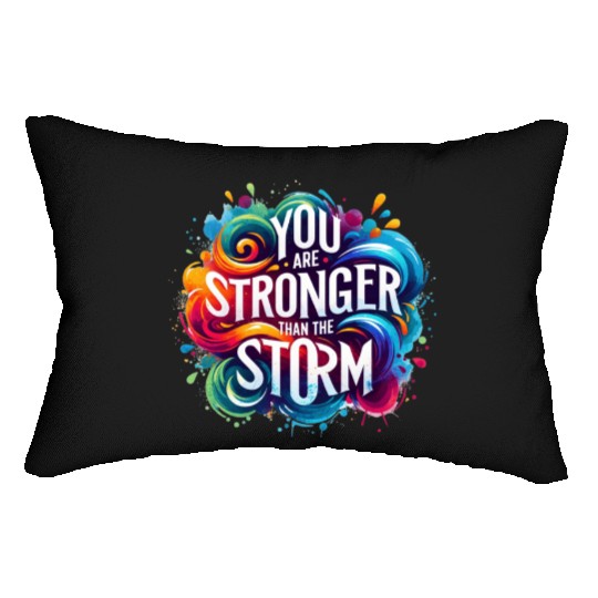 Wellness Collection - Stronger Than the Storm Lumbar Pillows