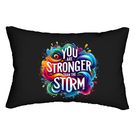 Wellness Collection - Stronger Than the Storm Lumbar Pillows