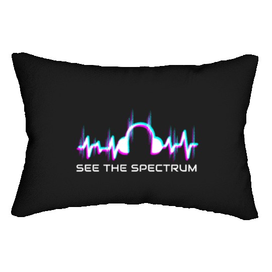 See The Spectrum Radio Lovers Radio Lumbar Pillows