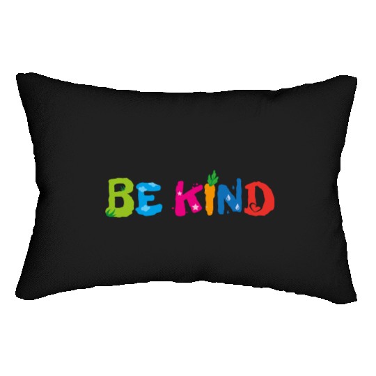 Be Kind nature environment Lumbar Pillows