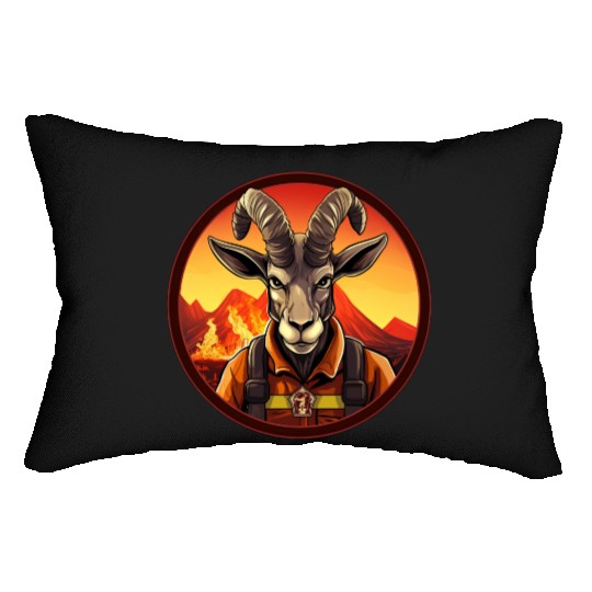 Fireman Capricorn Lumbar Pillows