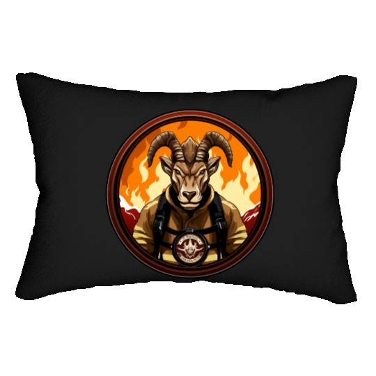 Capricorn Firefighter Lumbar Pillows