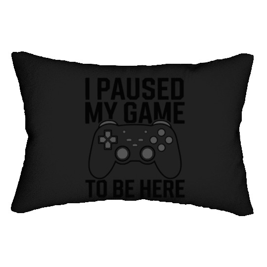 Retro Gamer - Classic Gaming Design Lumbar Pillows