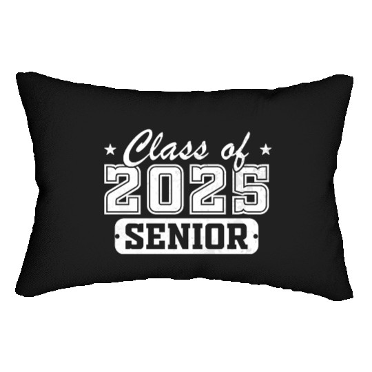 Class of 2025 Senior Graduation Back To School Lumbar Pillows