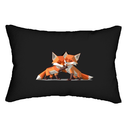 Fox Cubs Lumbar Pillows