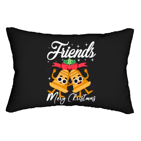 Best Friends Christmas Lumbar Pillows