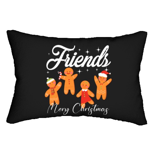 Best Friends Christmas Lumbar Pillows