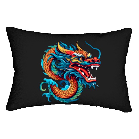 Dragon Lumbar Pillows