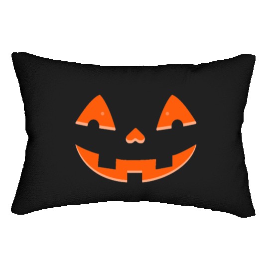 Face Halloween Pumpkin Fun Unisex for Men Women Lumbar Pillows
