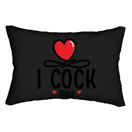Funny I Love Cocktails 5 Lumbar Pillows