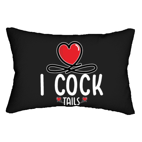 Funny I Love Cocktails 6 Lumbar Pillows