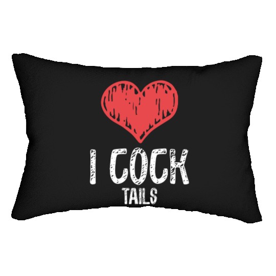 Funny I Love Cocktails 4 Lumbar Pillows