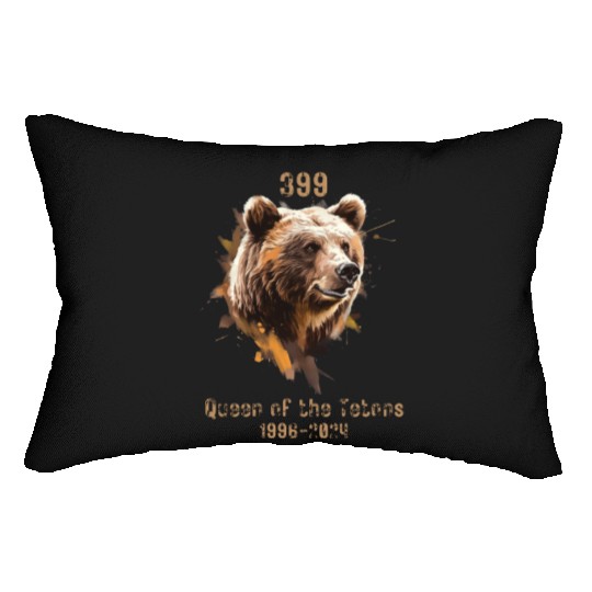399 Queen of the Tetons National Park 1996 2024 Lumbar Pillows