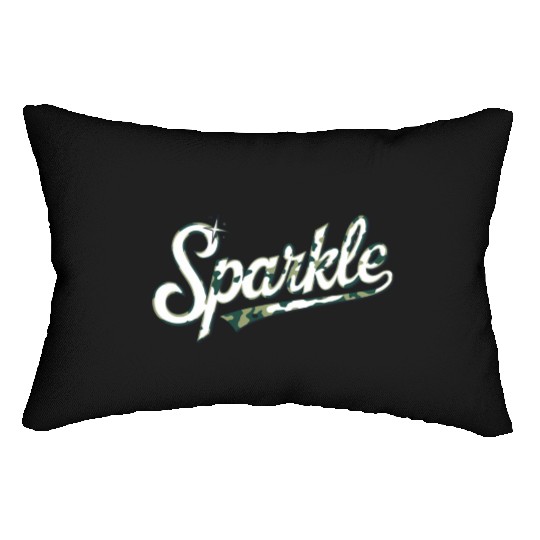 The Sparkle Army Camouflage Lumbar Pillows
