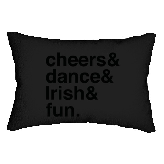 St. Patrick’s Day Irish Dance Celebration Lumbar Pillows