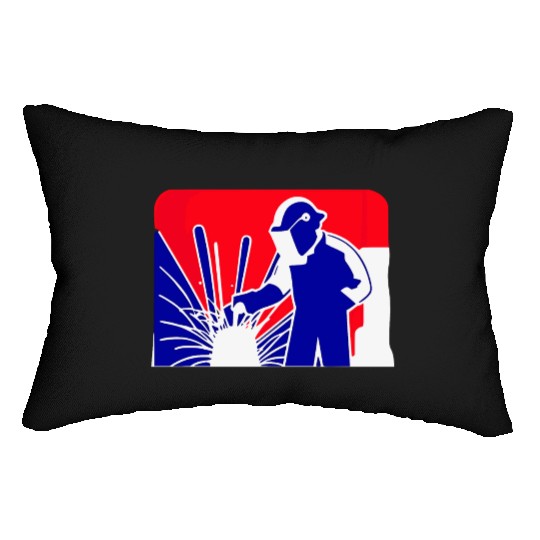 Major League Welder Sticker – Perfect for Proud We Lumbar Pillows
