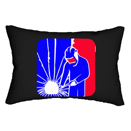 Major League Welder Sticker – Ideal Welding Gift Lumbar Pillows