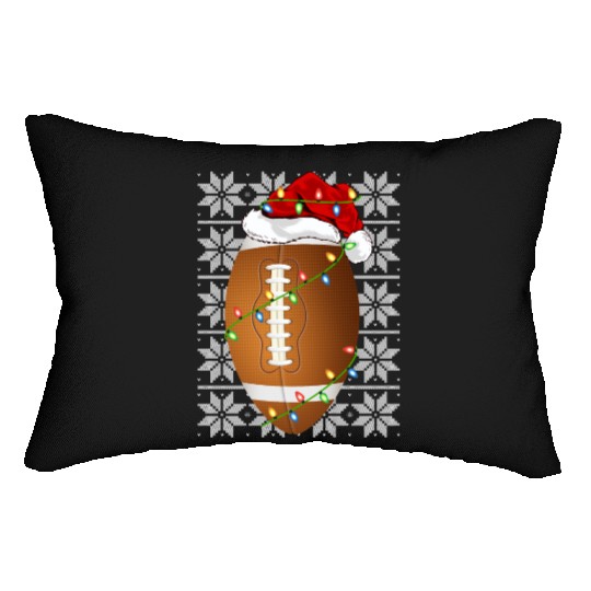 Rugby Santa Lumbar Pillows