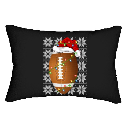 Rugby Santa Lumbar Pillows