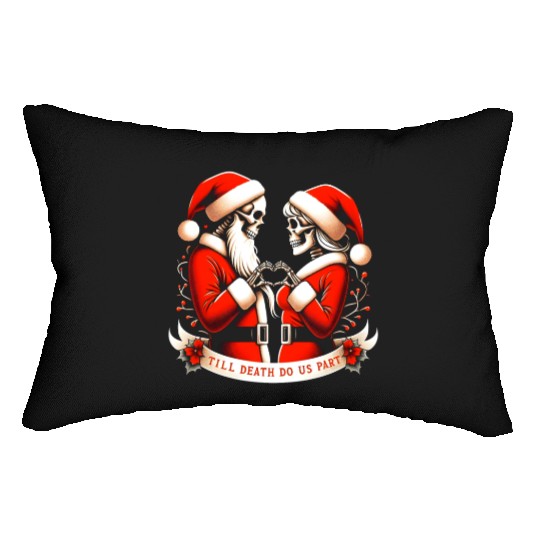 Till Death Do Us Part Lumbar Pillows