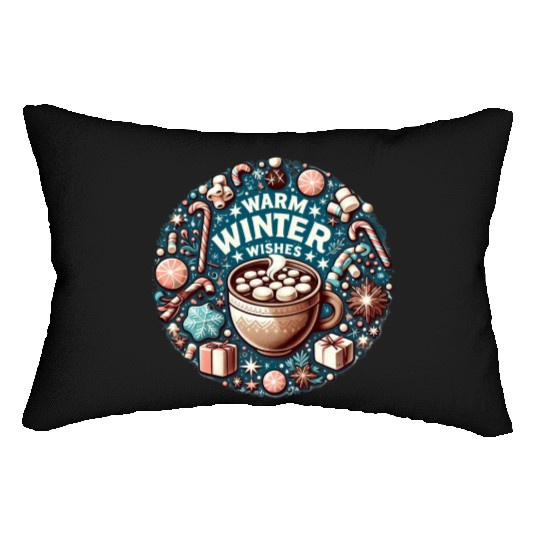 Warm Winter Wishes Lumbar Pillows