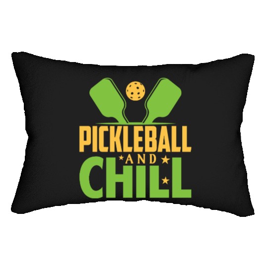 Pickleball And Chill Lumbar Pillows