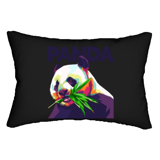 Panda Bear Friend Ailuropoda Melanoleuca Lover Lumbar Pillows