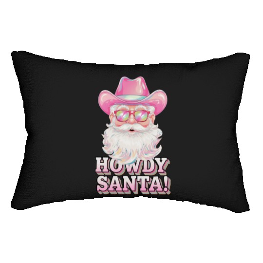 Santa Claus Christmas, Merry Christmas Lumbar Pillows