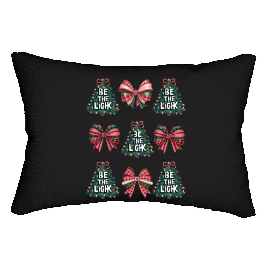 Tree Christmas, Christmas Retro Lumbar Pillows