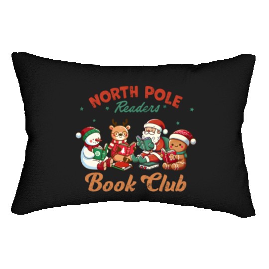 North Pole Readers Book Club ALPA STORE Lumbar Pillows